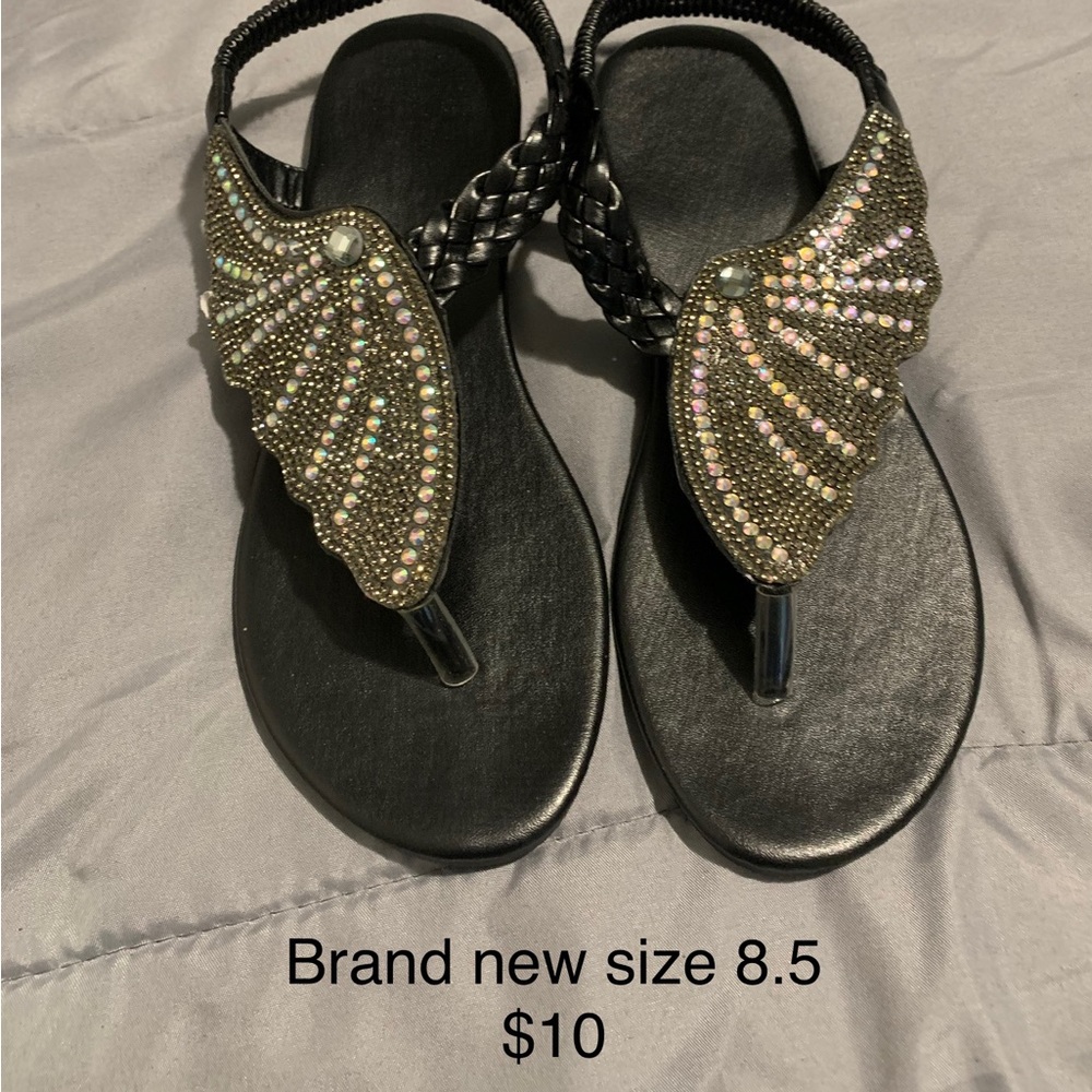 Butterfly sandals (brand new)